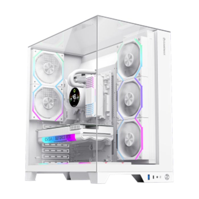 کیس گیمینگ گیم مکس مدل GAMEMAX CASE INFINITY PRO WHITE