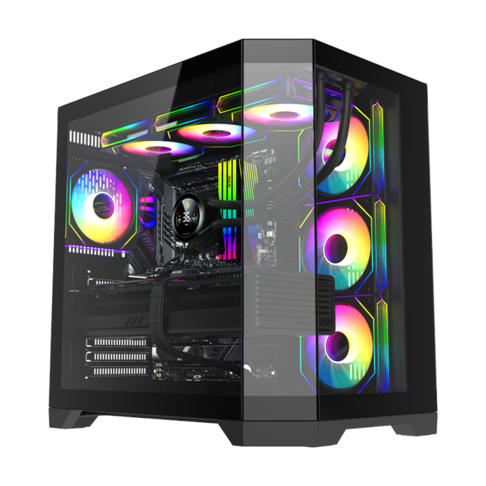 کیس گیم مکس مدل GAMEMAX CASE HYPE-A BLACK