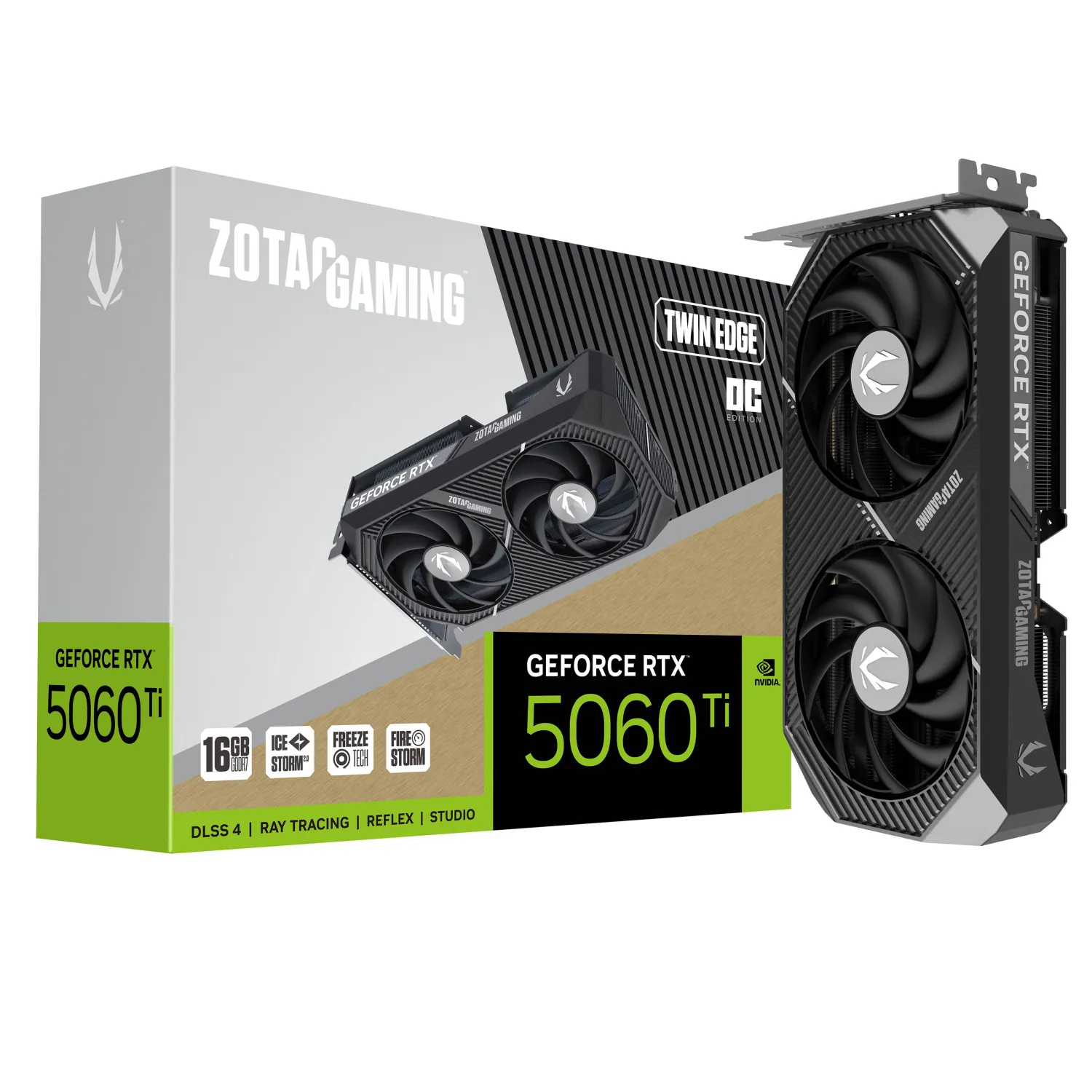 Zotac GAMING GeForce RTX 5060 Ti 16GB Twin Edge OC Graphics Card