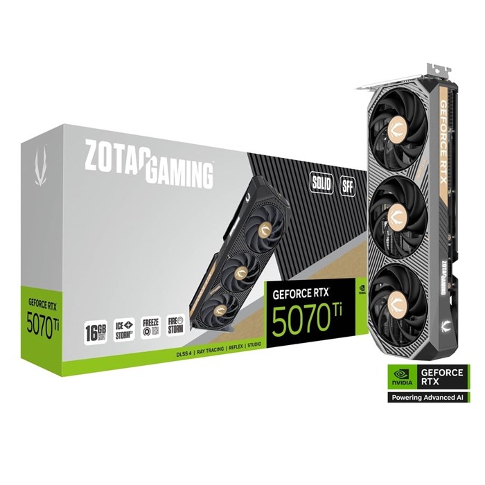 کارت گرافیک زوتک مدل GeForce RTX 5070 Ti SOLID SFF 16GB