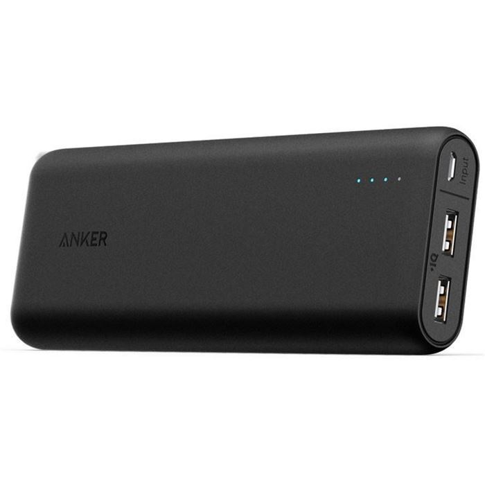 پاوربانک انکر مدل A1271 Power Core با ظرفیت 20100 میلی آمپر ساعت